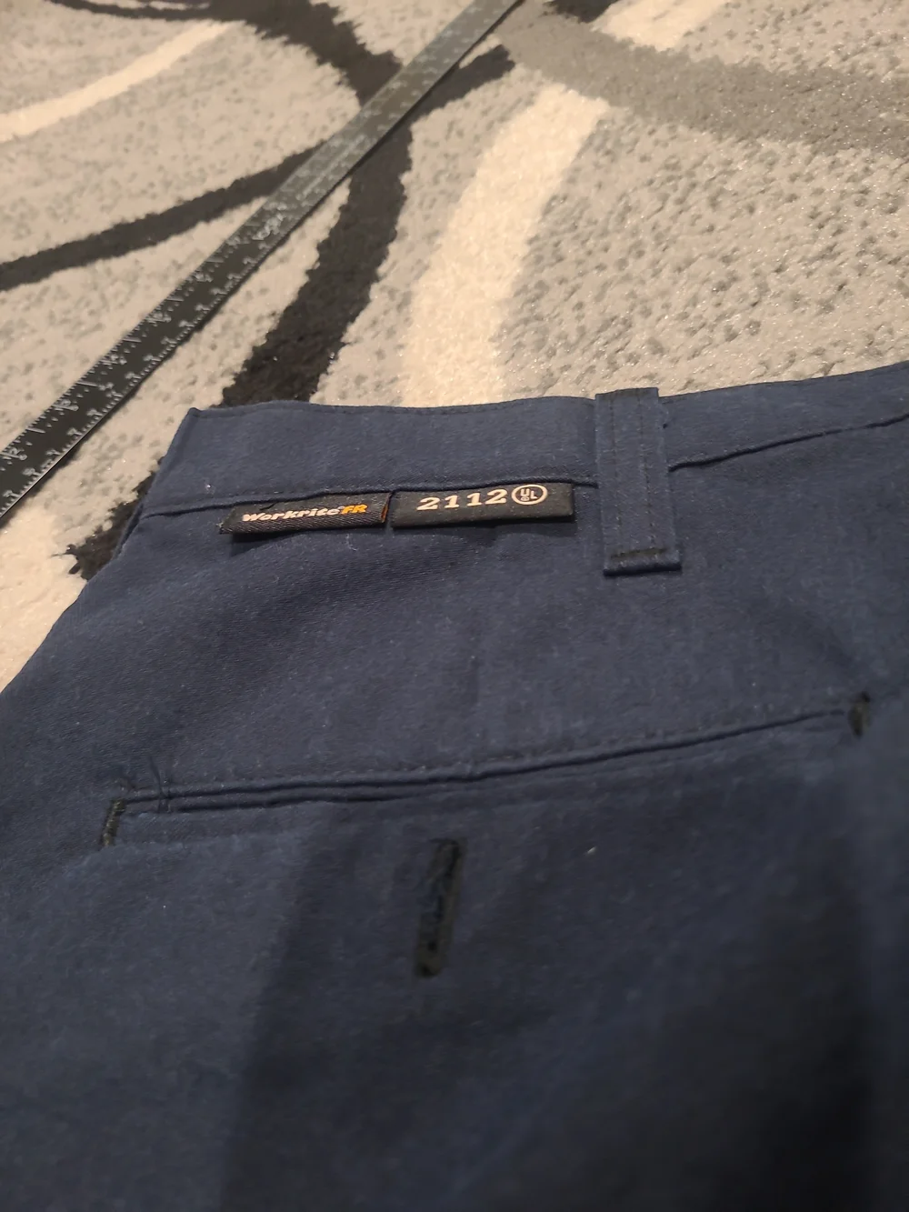 Workrite FR Work Pants Mens 36x30” Cat 2 Protera Navy Blue Nomex Fire Resistant